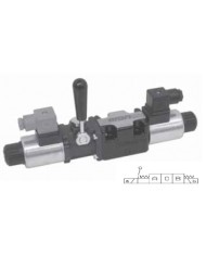 4/3-Wegeventile 24VDC mit Handhebel
