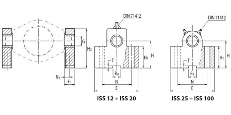 Gabel-Lagerbock ISS