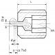 Blende Einbauform GD