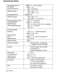 Gleichlaufregler CSC-152