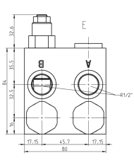 zu EATON H-, S-, T-Motor, mit Hohlschraubenbefestigung