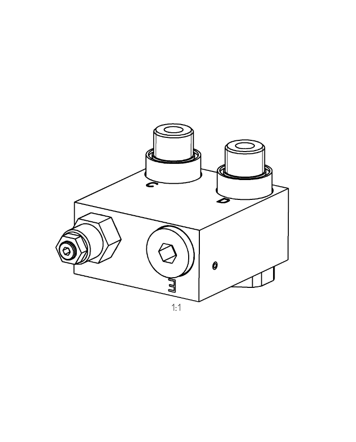 zu EATON H-, S-, T-Motor, mit Hohlschraubenbefestigung