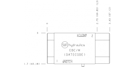 ISO 03: P nach T, Anschluss 3 extern