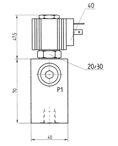 5-fach Schaltblock