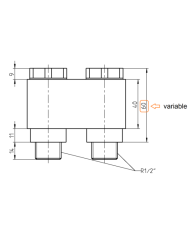 zu EATON H-, S-, T-Motor, mit Hohlschraubenbefestigung