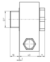 zu EATON H-, S-, T-Motor mit Hohlschraubenbefestigung
