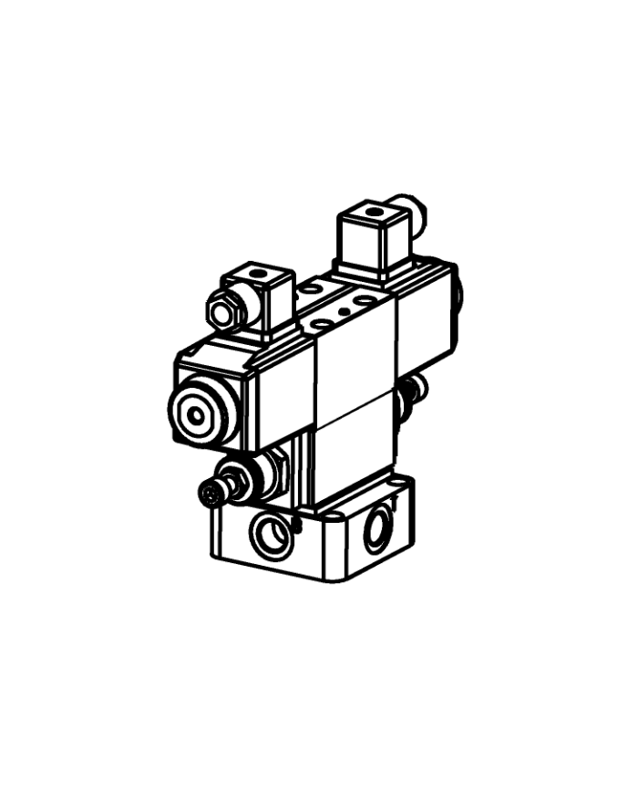 Grundplatten-Ventilaufbau NG06