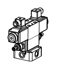 Grundplatten-Ventilaufbau NG06