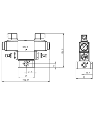 Grundplatten-Ventilaufbau NG06