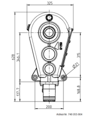 Reduktionsgetriebe RT 400-55