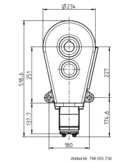 Reduktionsgetriebe RT 200-45
