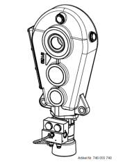 Reduktionsgetriebe RT 400-55