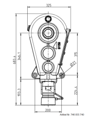 Reduktionsgetriebe RT 400-55