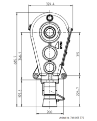 Reduktionsgetriebe RT 400-55