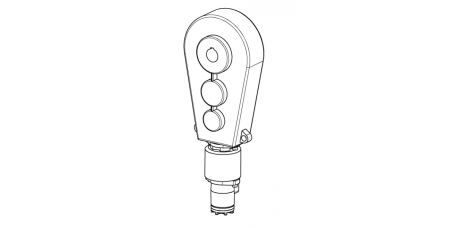 Reduktionsgetriebe RT 400-50 mit BTM