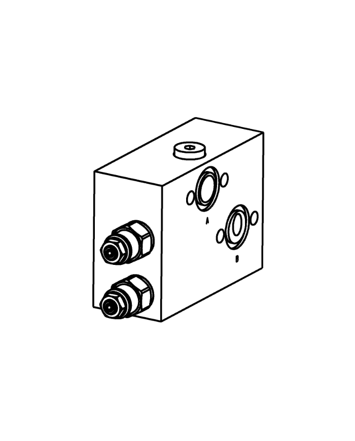 zu Parker OMP/OMR Flanschanschluss