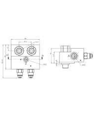 zu EATON H-/S-Motor, mit Hohlschraubenbefestigung