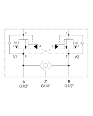 zu EATON H-/S-Motor, mit Hohlschraubenbefestigung