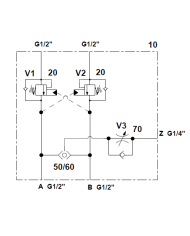 zu EATON H-, S-, T-Motor, mit Hohlschraubenbefestigung