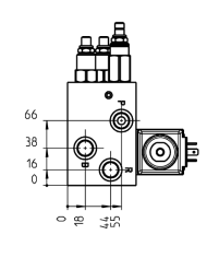 Ventilblock komplett G3/8"