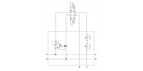 Ventilblock komplett G3/8"