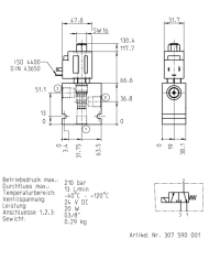 Ventilblock komplett mit Anschlussgehäuse