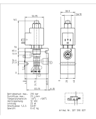 Ventilblock komplett mit Anschlussgehäuse