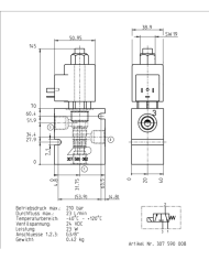 Ventilblock komplett mit Anschlussgehäuse