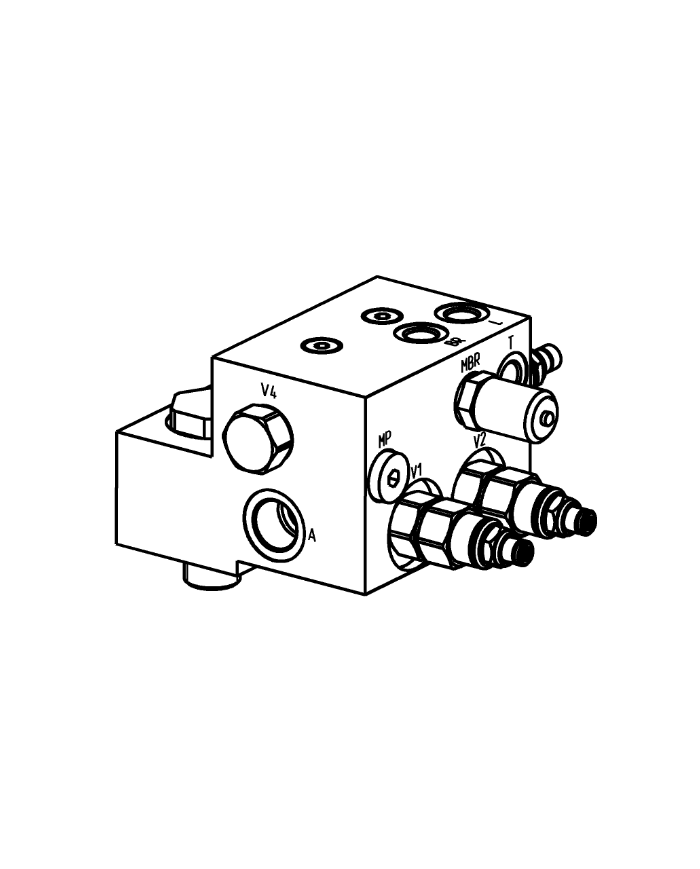 zu EATON T-Motor, mit Hohlschraubenbefestigung