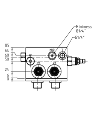 zu EATON T-Motor, mit Hohlschraubenbefestigung