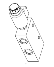 Ventilblock komplett mit Anschlussgehäuse