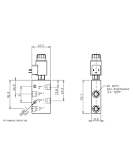 Ventilblock komplett mit Anschlussgehäuse