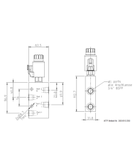 Ventilblock komplett mit Anschlussgehäuse