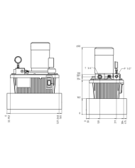 Hydraulikaggregat komplett