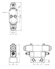 Grundplatten-Ventilaufbau NG06
