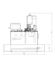 Hydraulikaggregat komplett
