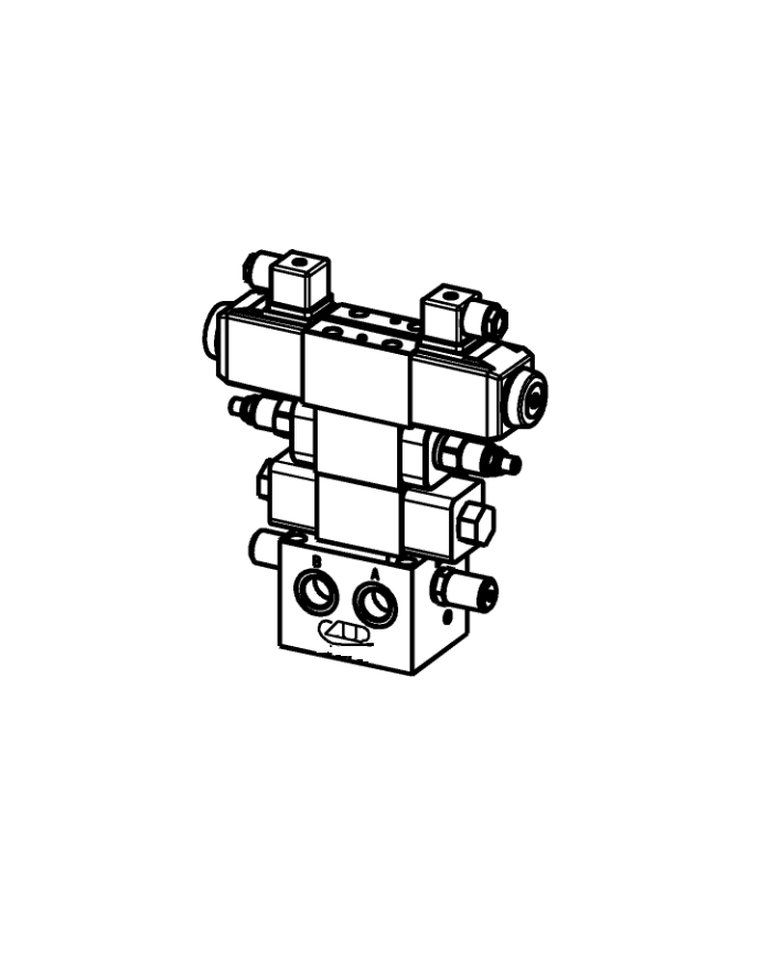 Grundplatten-Ventilaufbau NG06