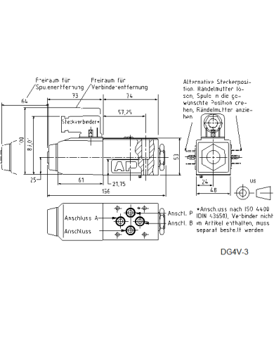 4/2-Wegeventile 24VDC