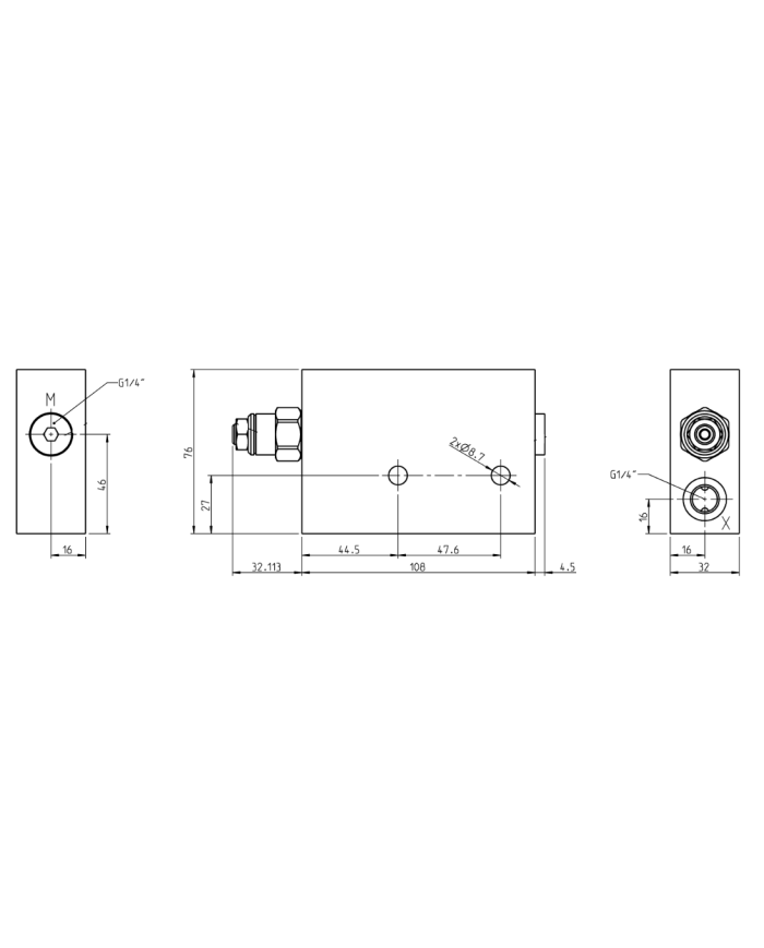 G3/8" 60L/min 210bar