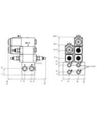 Mehrfachplatten-Ventilaufbau NG06