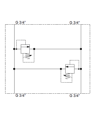 G3/4" xxL/min 180bar