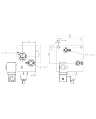 Mengenteilerblock einstellbar