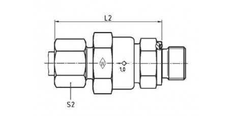 Serie L Einschraub-Rückschlagventil P-RVV - R-WD