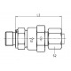 Einschraub-Rückschlagventil P-RVZ - R-WD Serie L