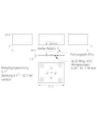 Blindplatte NG06 - Cetop 3