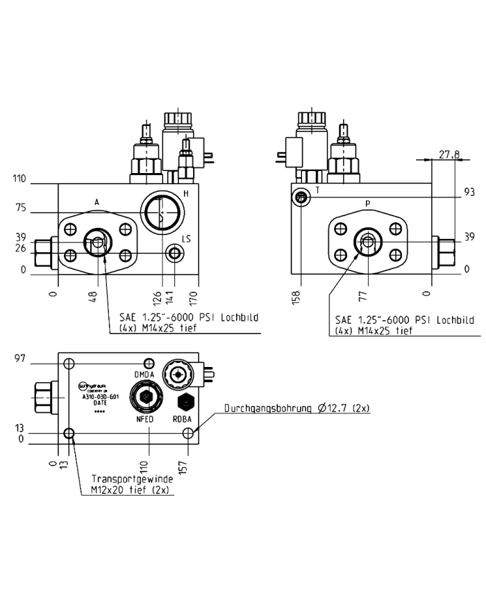 Hammerventilblock