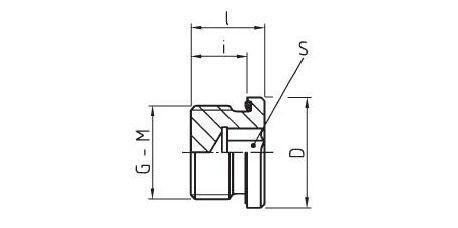 Verschlussschraube VS-R -WD