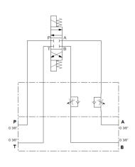 Grundplatten-Ventilaufbau NG06