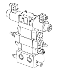 Grundplatten-Ventilaufbau NG10