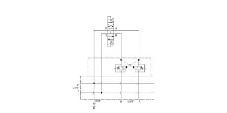 Mehrfachplatten-Ventilaufbau NG06